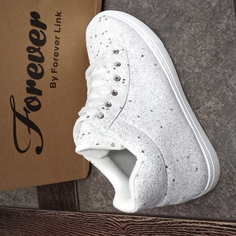 Women white sneakers
